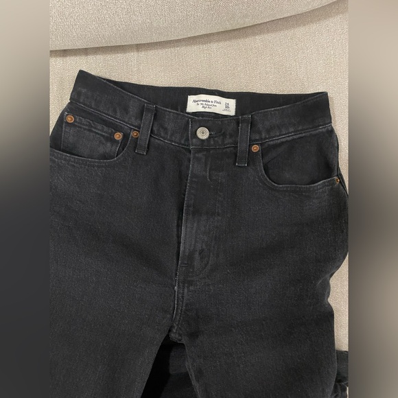 90s black denim Abercrombie + Fitch - Picture 7 of 9